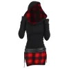 Hooded Long Sleeve Gothic Dresses - Image 2