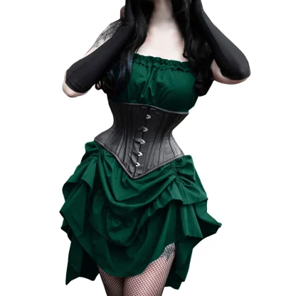 Sleeveless Corset Gothic Dress - Image 3