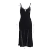 V-neck Spaghetti Strap Gothic Dress - Image 6
