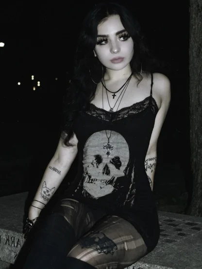 Casual Bodycon Gothic Dress - Image 4