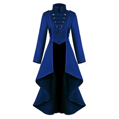 High Low Long Sleeve Gothic Dress - Image 6