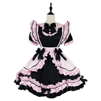 A-line Mini Ruffles Gothic Dress - Image 6
