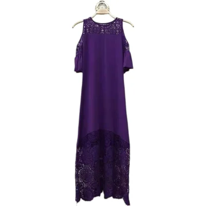 Cold-shoulder Lace Gothic Dresses - Image 4