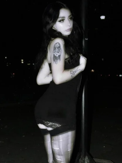 Casual Bodycon Gothic Dress - Image 5