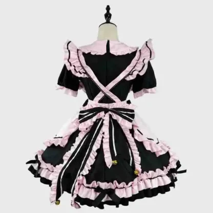 A-line Mini Ruffles Gothic Dress - Image 5