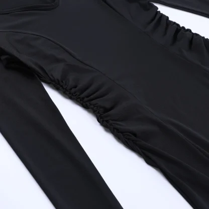Elegant Long Sleeve Gothic Dress - Image 3