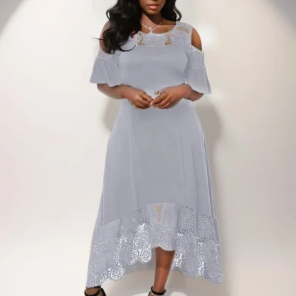 Cold-shoulder Lace Gothic Dresses - Image 3