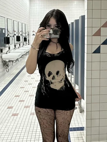 Casual Bodycon Gothic Dress