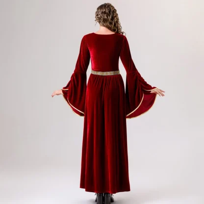 Flare Long Sleeve Gothic Dresses - Image 2