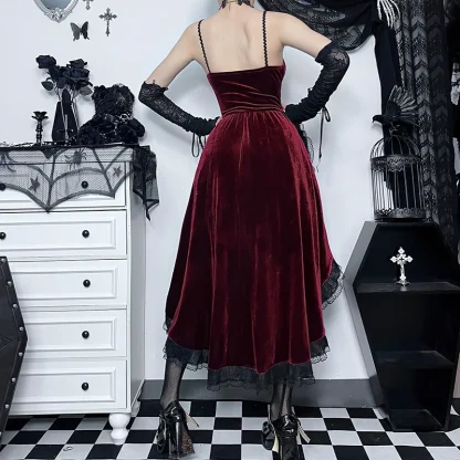 High Low Sexy Gothic Dresses - Image 2