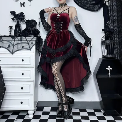 High Low Sexy Gothic Dresses